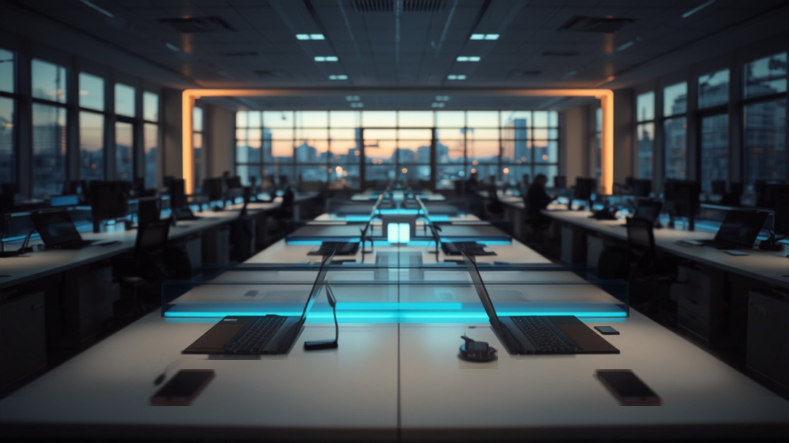 Operations room with unified support channels